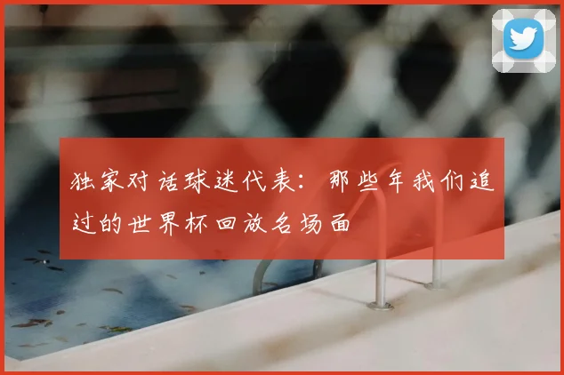 独家对话球迷代表：那些年我们追过的世界杯回放名场面